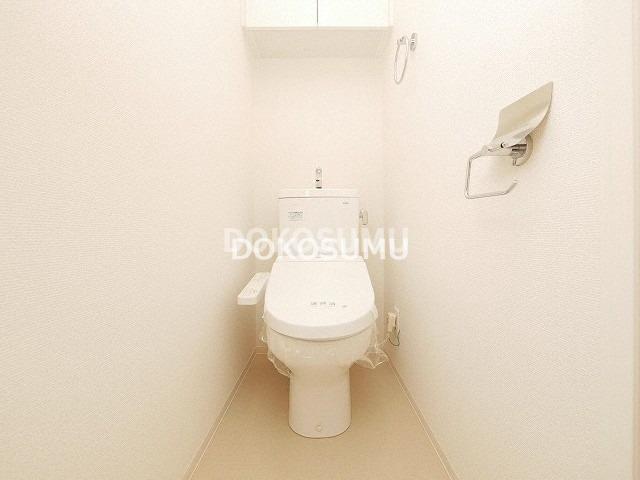 トイレ　毎日使う場所だからこそ、心地よさと清潔感にこだわりました。