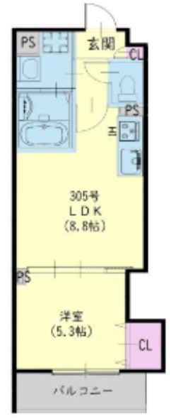 ラモーナ半田の間取り写真