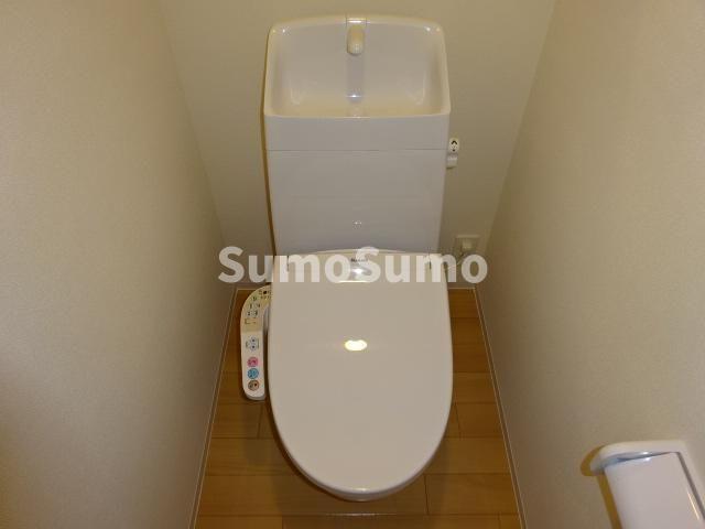 トイレ　ゆったりとした空間のトイレです