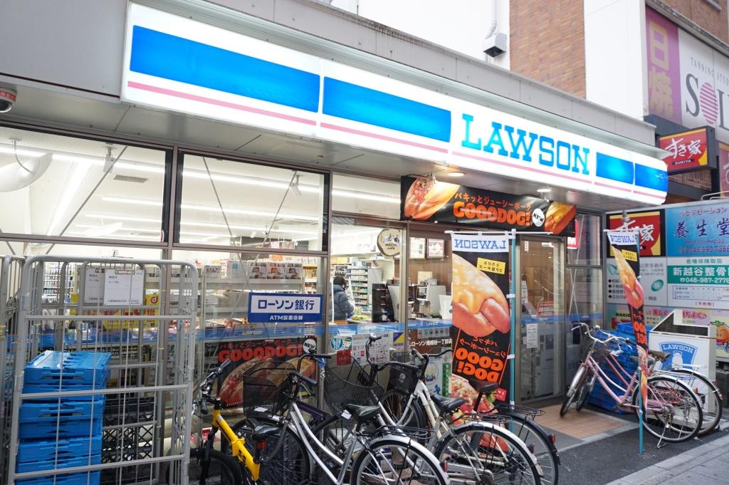 コンビニ　ローソン 南越谷一丁目店（コンビニ）まで146m