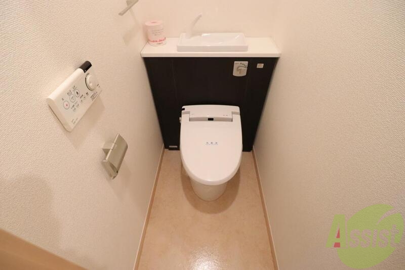 トイレ　快適に使用できる、清潔感にこだわったトイレです。