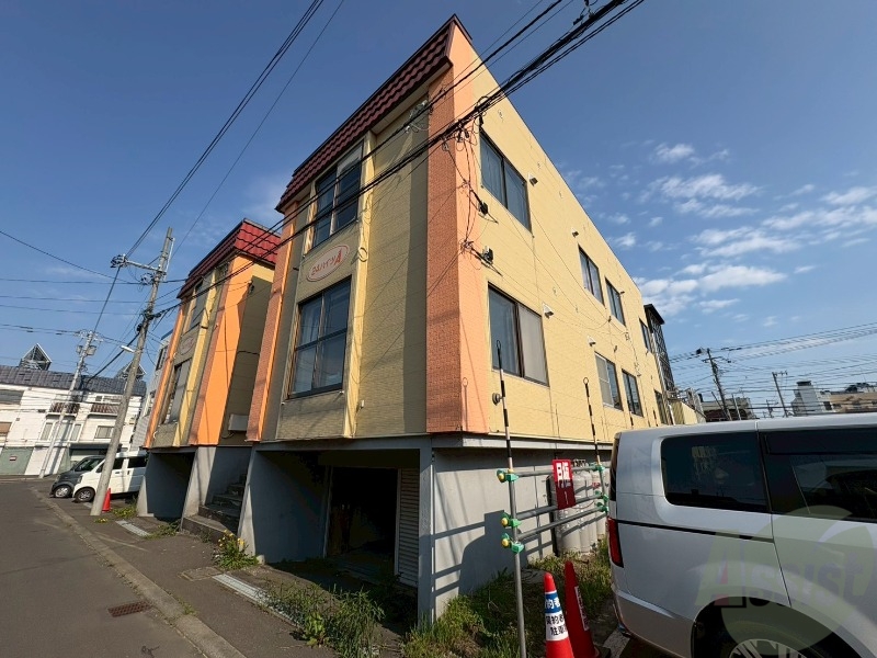 建物外観　札幌市東区北２４条東「２４ハイツＡ棟」