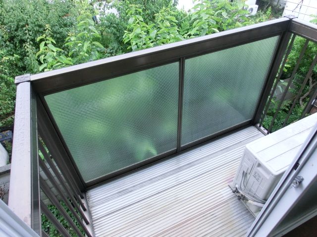 バルコニー　南向きのベランダです☆