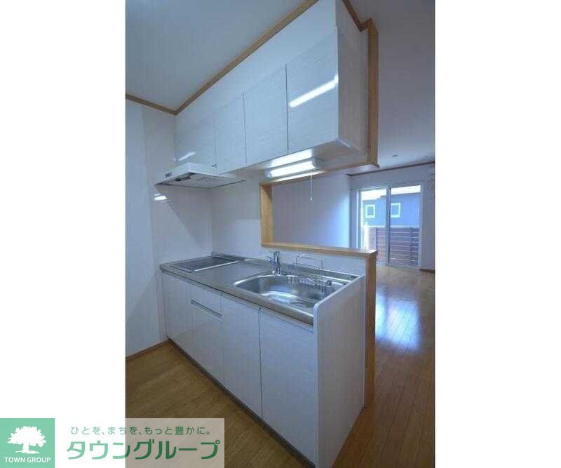 キッチン　※反転タイプ設備施工例　現況優先