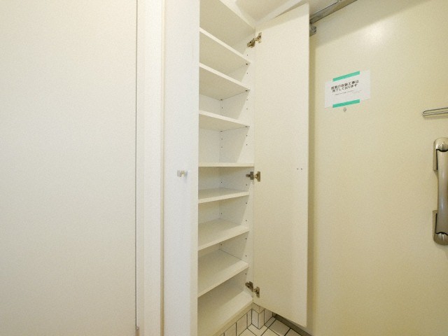 収納　専用の収納スペースです