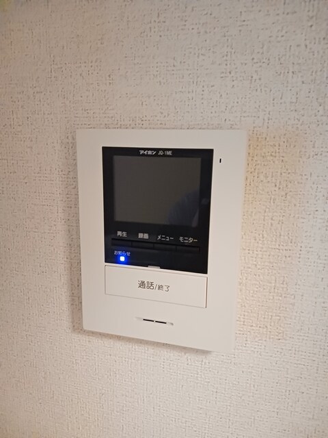 セキュリティ　モニター付きドアホン