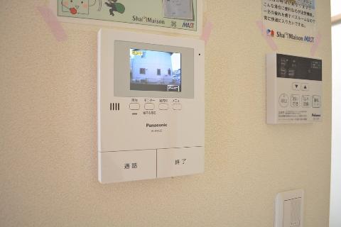 セキュリティ　カメラ付インターホン（イメージ）