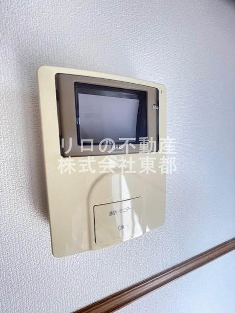 セキュリティ　訪問者が一目で分かるＴＶモニタ付インターホンです！