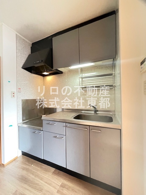 キッチン　自炊派には便利なガスコンロ設置可能キッチンです♪