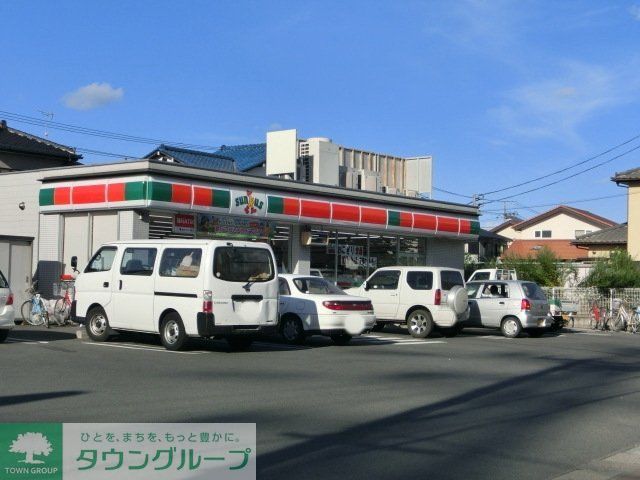 コンビニ　サンクス新検見川駅前店（コンビニ）まで587m