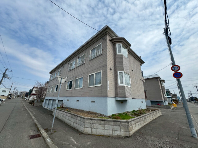 建物外観　札幌市北区新琴似１１条「アパートメント松田Ａ」