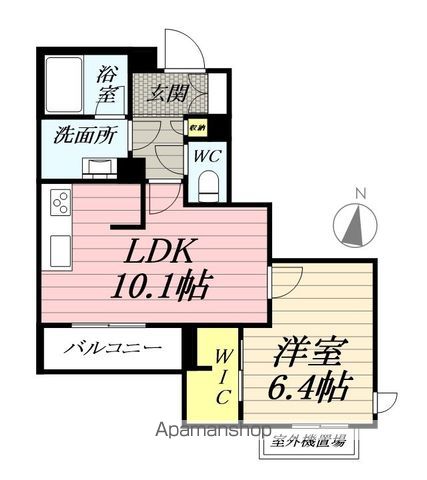 シャーメゾン大和東レジデンスの間取り写真