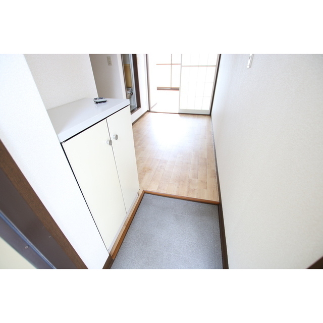 玄関　シューズｂｏｘ付きの玄関