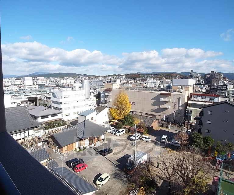 眺望　８階からの景色は壮大です。