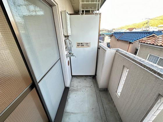 バルコニー　※別部屋の写真です