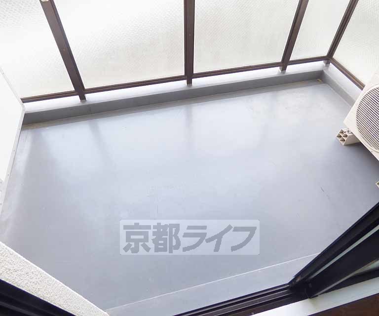 バルコニー　日当たり良好。