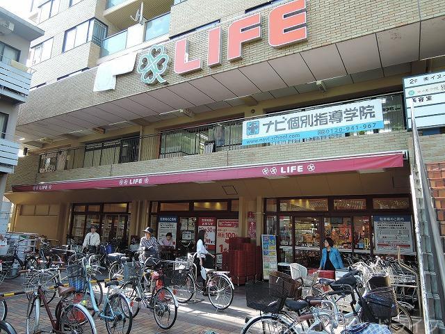 スーパー　ライフ西陣店（スーパー）まで729m