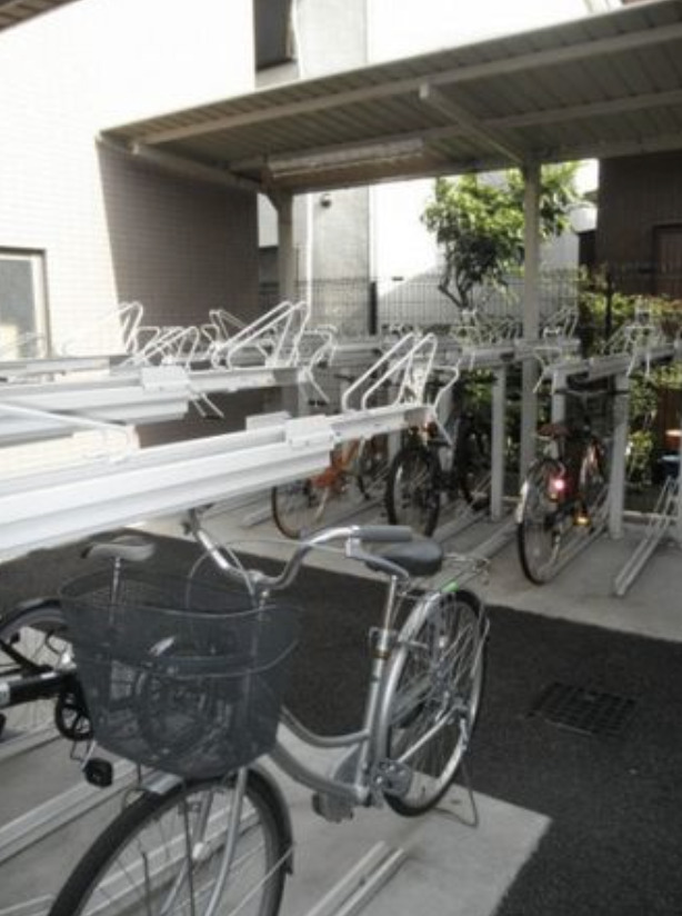 駐車場　駐輪場です