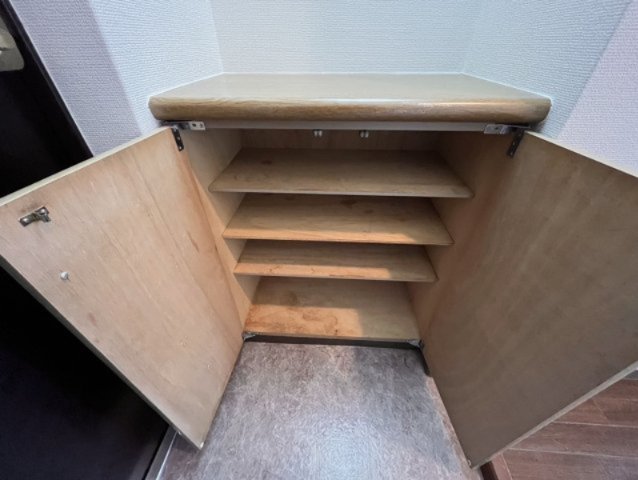 収納　シューズボックスです