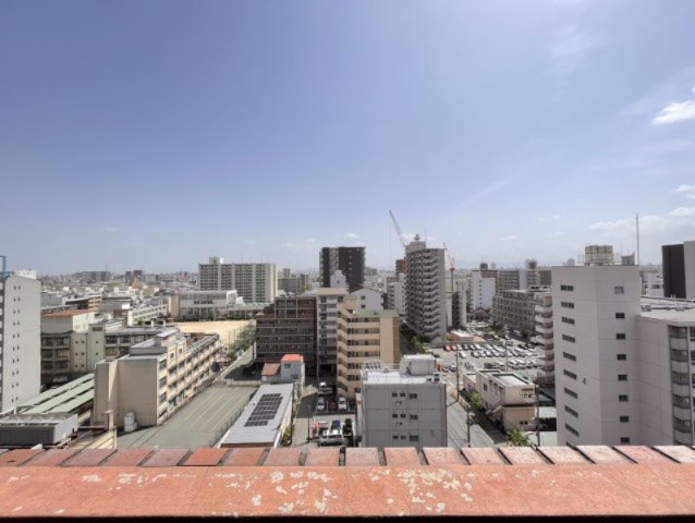 眺望　バルコニーからの景色です