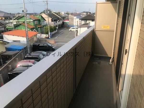 バルコニー　日当たり良好！