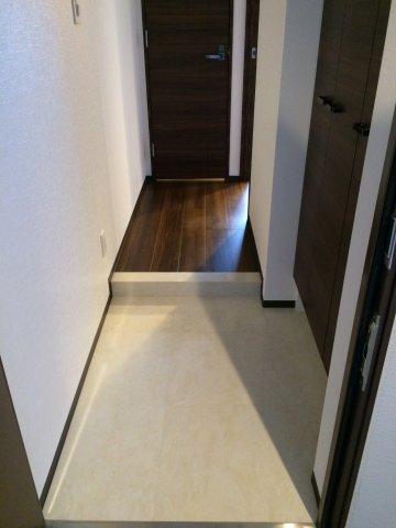 玄関　明るい玄関です