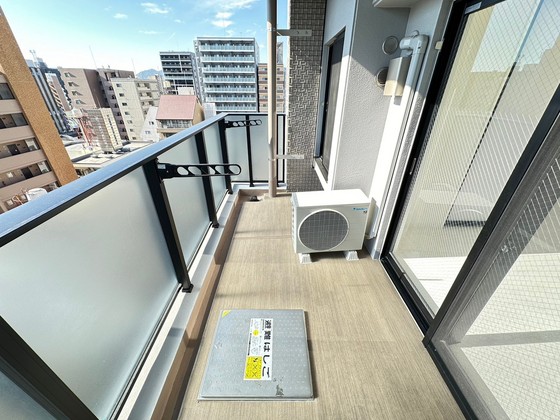 バルコニー　※別部屋の写真です