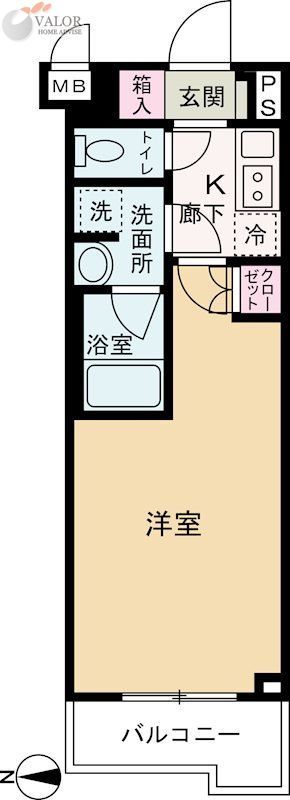 ルーブル武蔵中原伍番館の間取り写真