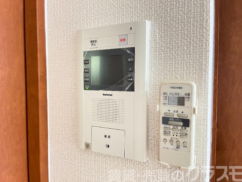 セキュリティ　訪問チェックができるモニターホン♪