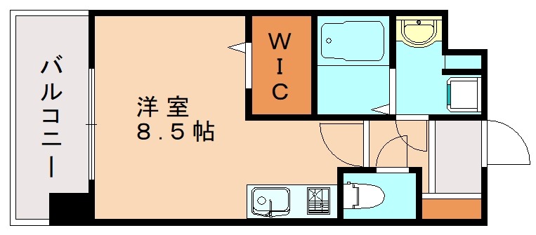 ブランシエスタ千早RJRの間取り写真