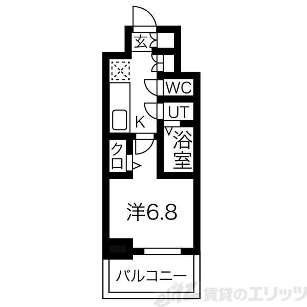 ES-Grande Minamimorimachiの間取り写真
