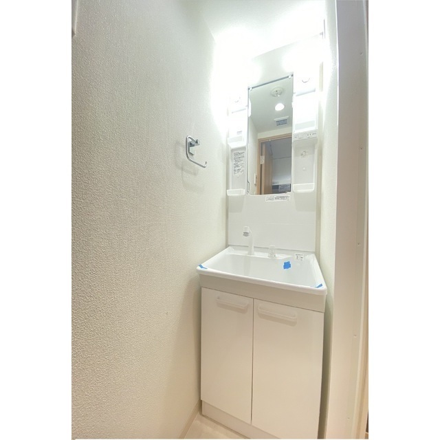 洗面設備　同タイプの部屋