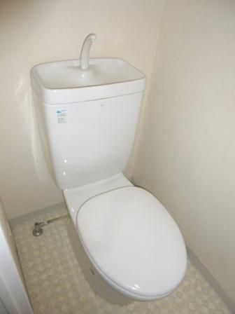 トイレ　分譲賃貸マンション　買物便利な南林間駅近　夜道も安心な立地