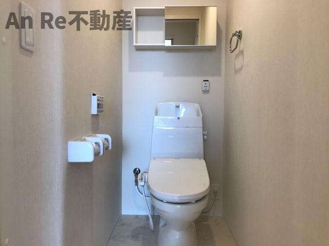 埼玉高速鉄道 浦和美園駅 徒歩17分 3階建 築6年のトイレ写真