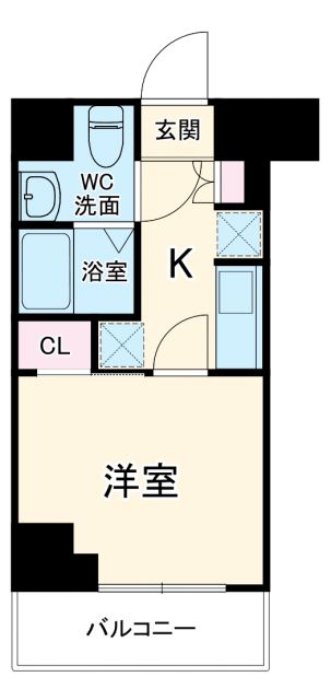 ラフィスタ川崎Vの間取り写真