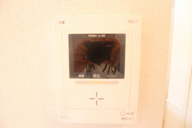 セキュリティ　カメラモニター付きインターホン
