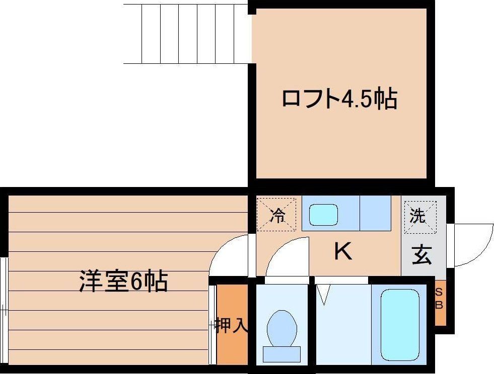 サントラコート南光台の間取り写真
