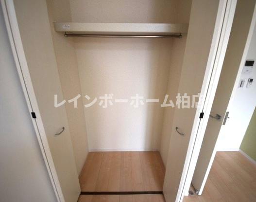 収納　たっぷりとした収納スペースです