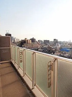 バルコニー　写真は同タイプ住居です。
