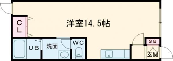 メゾンド金堀の間取り写真
