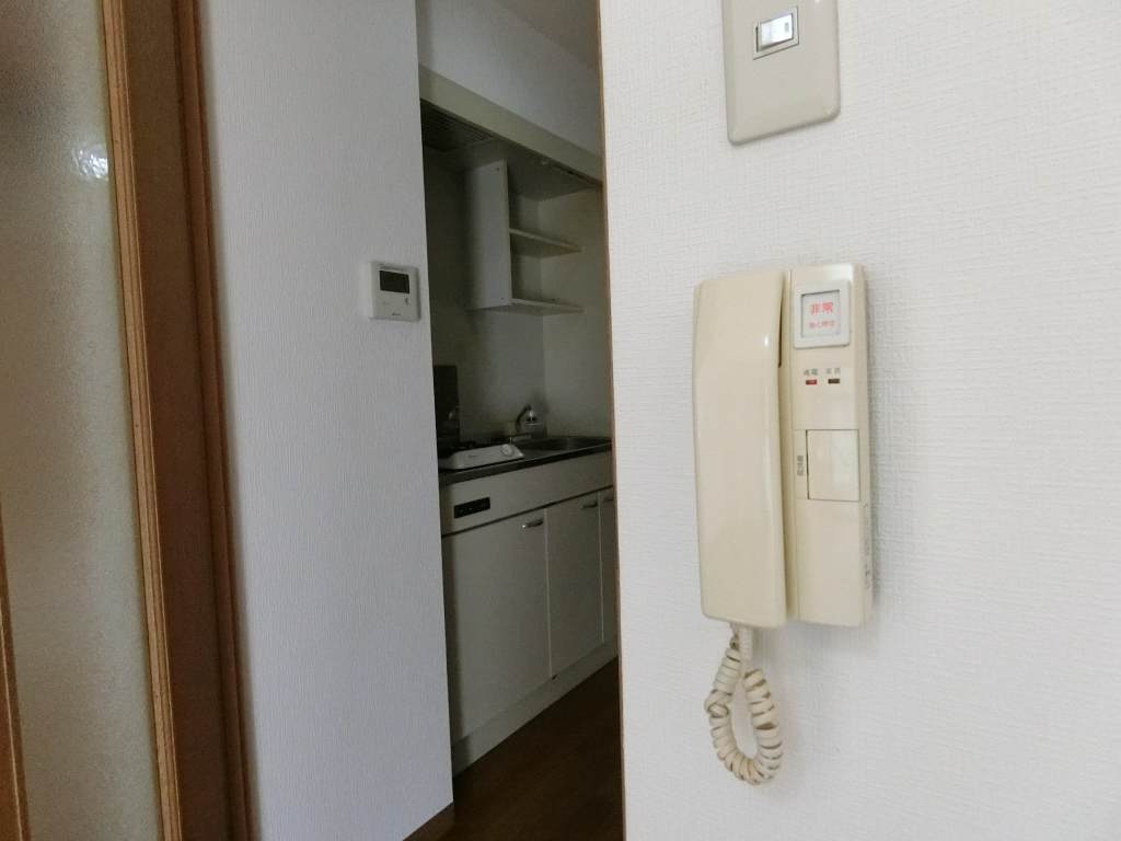 セキュリティ　ＡＬ解除付インターフォン。
