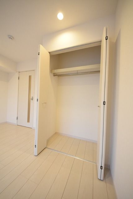 収納　奥行きのあるクローゼット