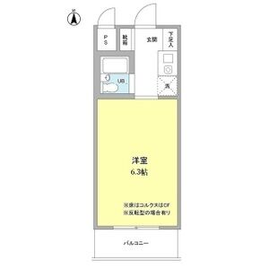 ウッドクレスト砧D棟の間取り写真