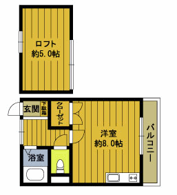 M2コーポの間取り写真