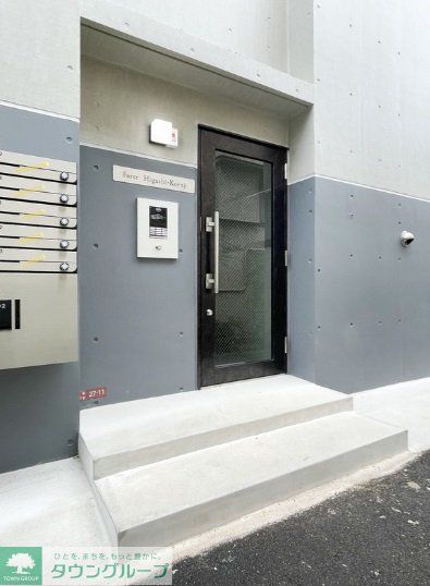 エントランス　お部屋探しはタウンハウジングへ♪
