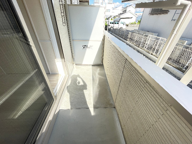 バルコニー　日当たり良好