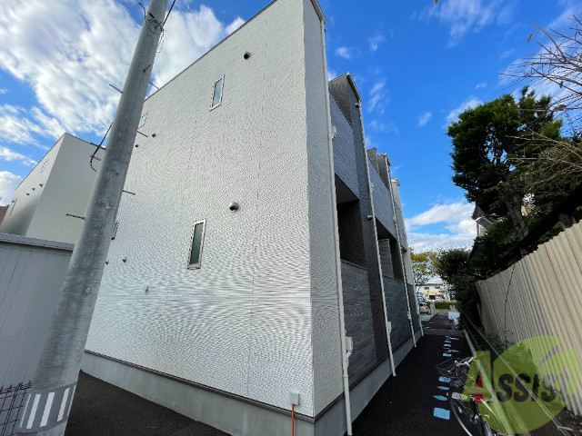 建物外観　仙台市若林区六丁の目中町「ハーモニーテラス六丁の目６」