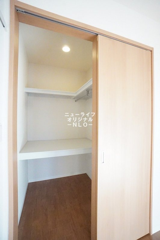 収納　収納力が魅力のウォークインクローゼット☆