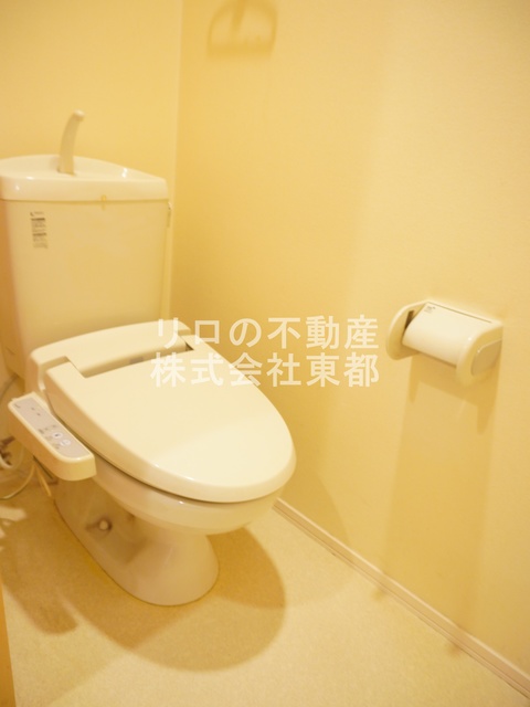トイレ　洗浄便座付です！毎日清潔・快適にお過ごしいただけます♪