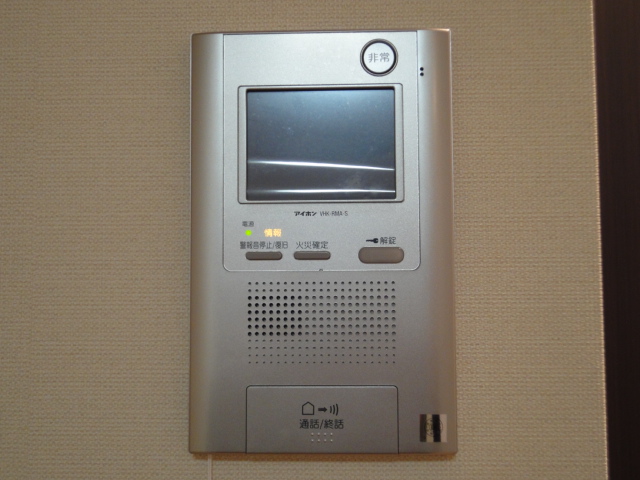セキュリティ　TVモニター付インターフォン